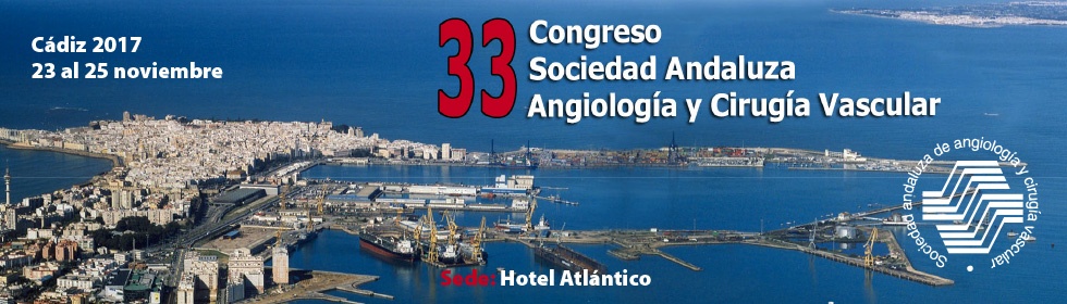 33 Congreso de la Sociedad Andaluza de Angiología y Cirugía Vascular